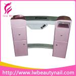 nail salon furniture /professional manicure table with collector-L026