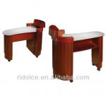 MDF Painted Marble benchtop Nail technician tables used nail salon equipment F-E013-F-E013