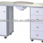 Movable nail manicure table MT003A with dust collector