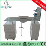 glass beautiful nail salon furnitures for sale