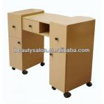 Movable wooden nail manicure table MT007-MT007