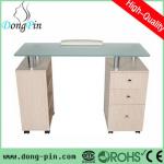 glass manicure table wholesale