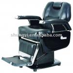 Black Salon Recling Barber Chair