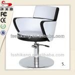 2013 hot sell hair salon white cheap barber chair with air pump