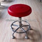 cheap adjustable barber stool with wheels-HG1118