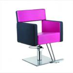 With CE UKAS pink salon chairs hydraulic base MX-1090(bright color with simple design)