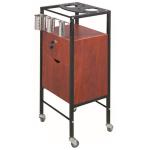 wooden salon trolley hairdressing furniture china-SU002