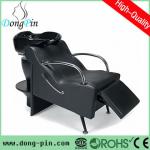 black adjustable salon backwash units