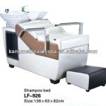 With footrest hair salon shampoo chairs km-LF-926