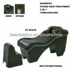 Multifunctional Hair washing shampoo chair with steam hair treatment