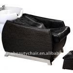 fashionable stainless steel base shampoo chair wash unit