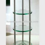 Floor shelf,zinc alloy / stainless steel material (KD packing)-EB-057