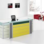 2012 hot sale beauty salon screen reception desk