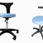 Blue beaty salon stool-A type