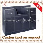 Wall-mounted Barber Furniture cabinets for salon-B-656