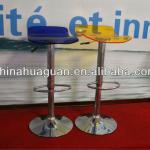 transparent resin bar stool