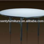 18mm-25mm Foldable Round PVC banquet Tables-SY-P01