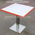 High quality quartz and corian modern restaurant table-DTT056