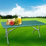 plastic rectangular folding table