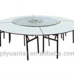 High Quality Folding Restaurant Round Table YF-003