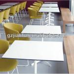 Factory direct sale high quality compact laminate dining table