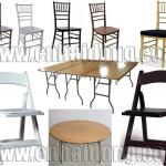 Folding Banqueting Table and Chair