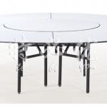 Folding hotel table banquet table