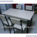 HX131012-MZ068 fashionable white maple canteen table-HX131012-MZ068