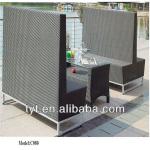 Attractive!! 2013 Rattan Furniture Restaurant Dining Table Design