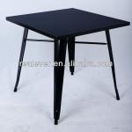 Restaurant tolix metal square table