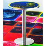 Surfloor liquid fancy table for restaurant-table for restaurant