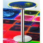 Surfloor liquid fancy table for restaurant