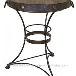 Whiskey Barrel Table-