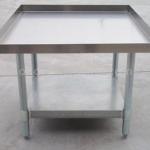 stainless steel work table - kitchen table - stainless steel table