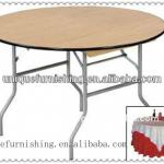 Wooden Folding Table/Banquet Round Table