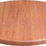 cafeteria tabletop Presswood wooden restaurant table