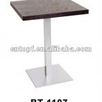 Stainless Steel Leg Hotel Square Restaurant table Wholesale Price-BT-1107 Hotel Square Restaurant table