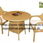 Outdoor Rattan Garden Dining Table and Chair