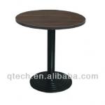 Wooden round table for restaurant bar furniture