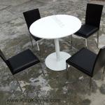 Used round banquet tables for sale, round table and chair-KKR-solid surface table