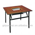 Practical Square Banquet Restaurant Hot Pot Table YF-019