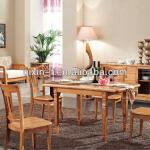 restaurant wooden extension table-table812
