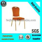 Colorful Red Fabric Aluminum Banquet Chair