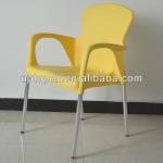 Aluminum Legs Outdoor Plastic Chair (SP-UC032)-SP-UC032