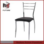 cheap chinese leather and metal restaurant chair for sale used-restaurant chair DC-852-1