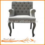 Dining Chair Wood ,Upholstered Dining Chair With Arms , Armrests