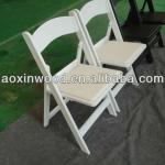 White resin folding chair,restaurant chair-AX-RESIN CHAIR