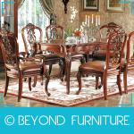 Dining Room Chair Hotel Luxury Dining Chair Made of Solid Wood