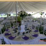 White Aluminum Stackable Chiavari Rental Chair YC-A108