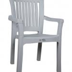 modern plastic chairs-F-003 ZEYBEK WHITE
